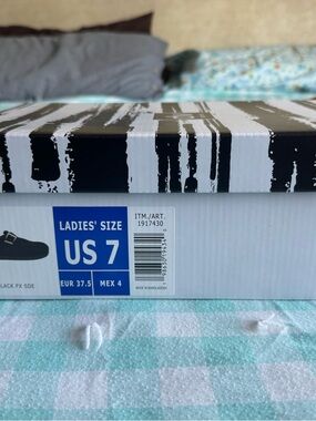 Dolce Vita Black and White Ladies' Mules & Clogs Shoe Box (US 7)